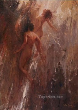 Desnudo Painting - desnudo al cielo 03 impresionismo moderno contemporáneo